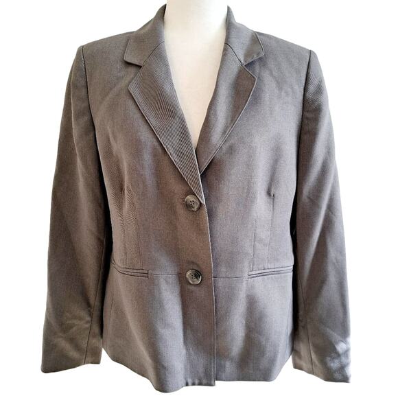 Collections by Le Suit Double Button Blazer - Picture 1 of 9